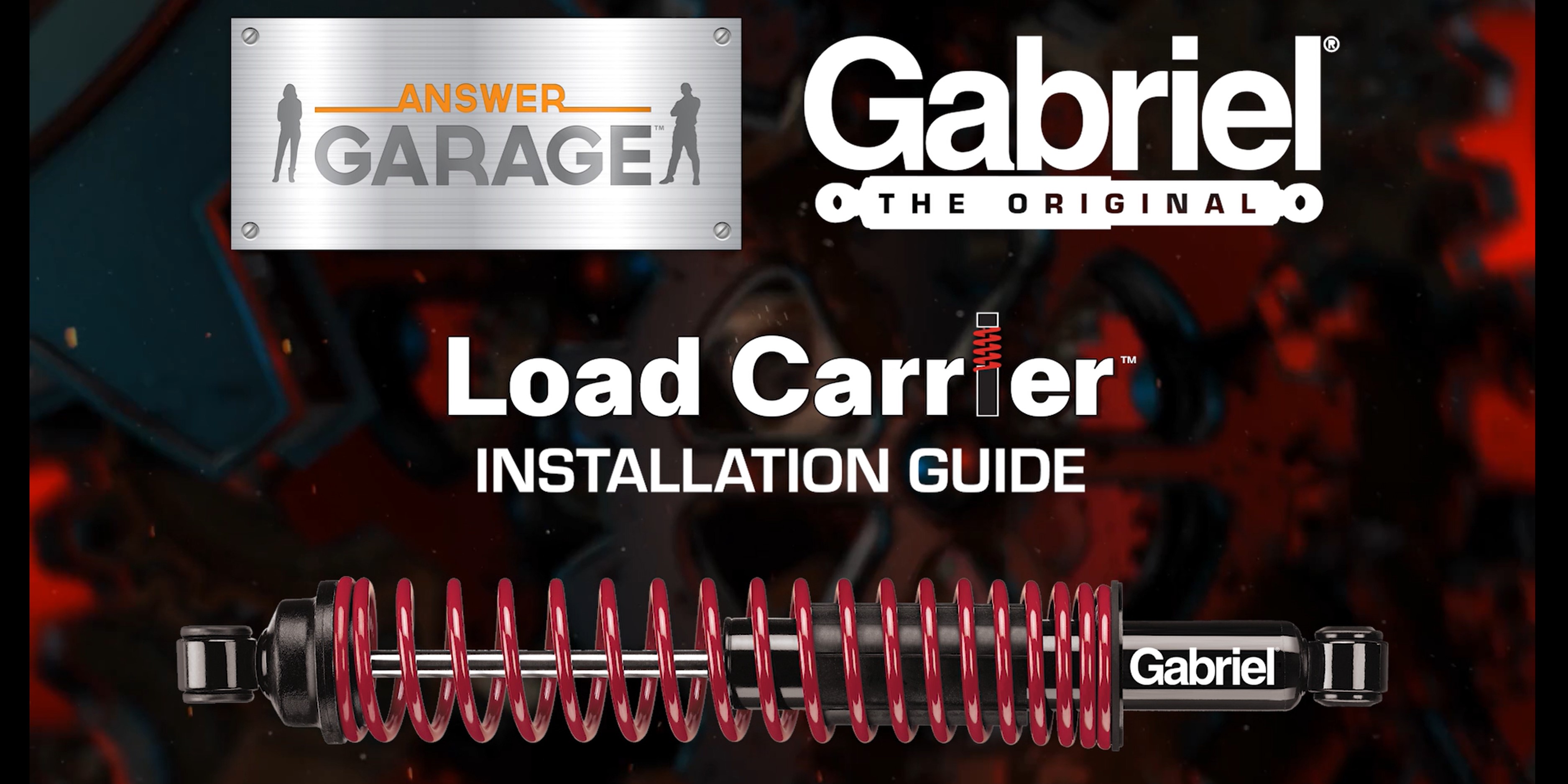 Amazon.com: Gabriel 34076 Load Carrier Front Towing Shock